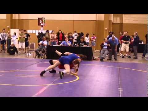 FILA Junior 55kg - Shauna Isbell (Lindenwood) FALL Alex Kovalick (Waldorf)