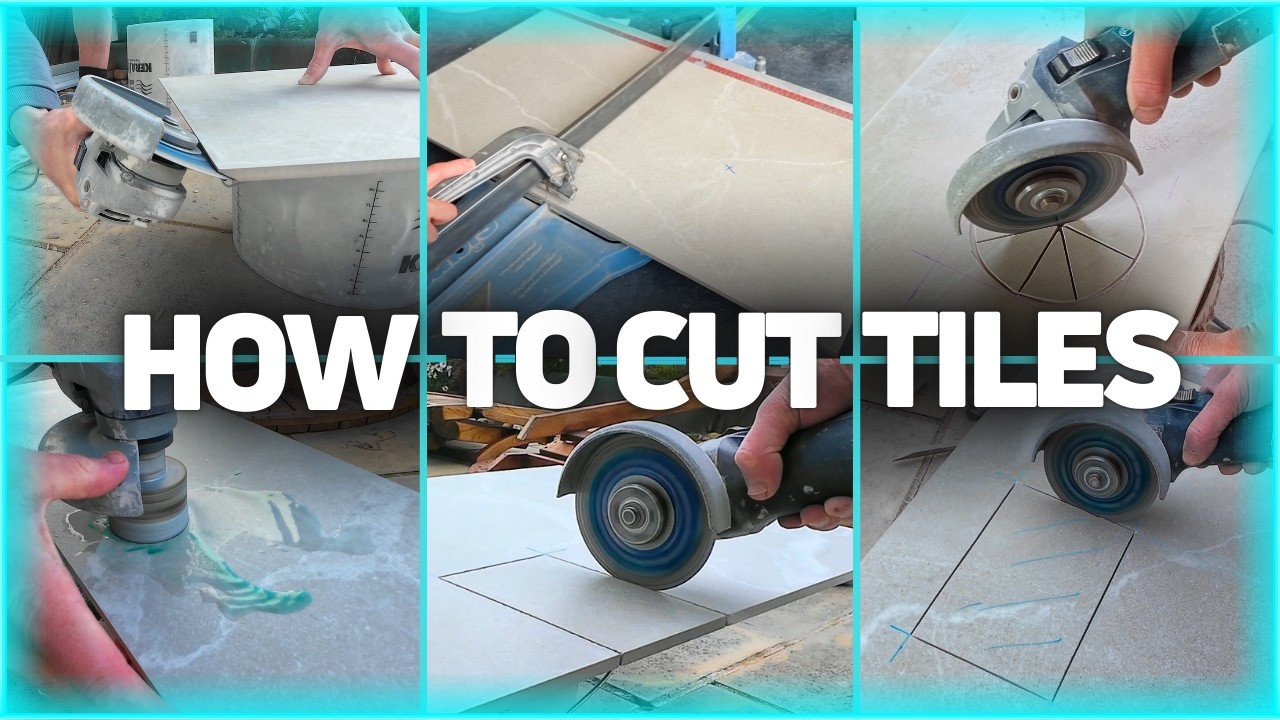 How To Cut Any Tile | The ONLY Tile Cutting Tutorial You'll EVER NEED!