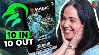 “Temur Roar” Precon Upgrade | Tarkir: Dragonstorm | The Command Zone 665 | MTG EDH Magic Gathering