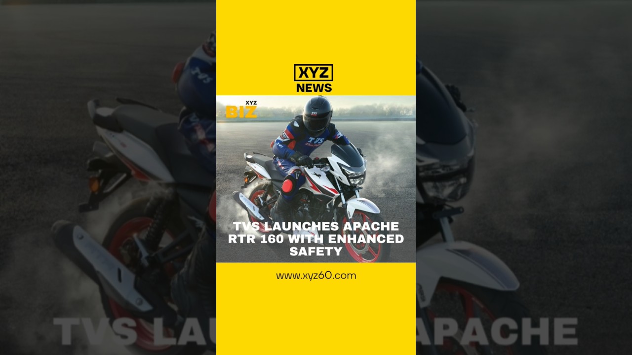 TVS launches APACHE RTR 160 with enhanced safety