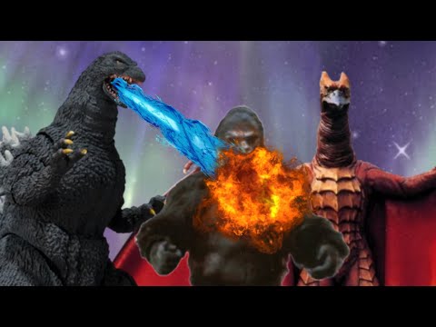 Godzilla's Adventure (Episode #1) Godzilla and Rodan VS The Giant Ape