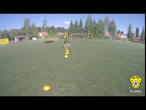 Pujottelu, syöttö ja laukaisu - FC Ulvila