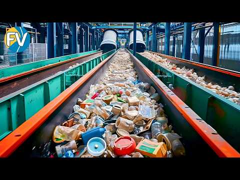 Descubre el proceso de reciclaje de 25M de bolsas de plástico al día 🏭