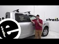 Install Custom DK Fit Kit For 4 Rhino Rack 2500 Series Roof Rack Legs On A 2017 Nissan Titan