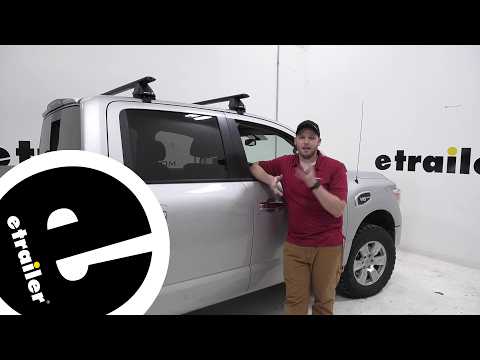 Install: Custom DK Fit Kit for 4 Rhino-Rack 2500 Series Roof Rack Legs on a 2017 Nissan Titan