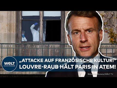 Video Thumbnail: FRANKREICH: Spektakulärer Raub im Louvre! Landesweite Großfahndung nach Tätern läuft!