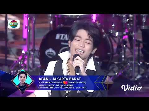 Cinta Sabun Mandi - Afan (Dangdut Academy 5 • Top 8 Result Show)