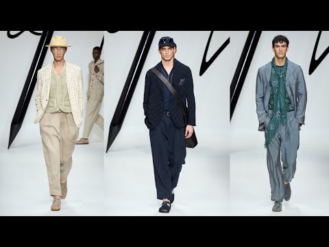 Giorgio Armani Men’s Spring Summer 2024 Fashion Show