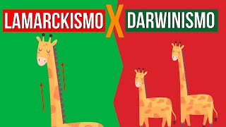 EVOLUÇÃO: Lamarckismo e Darwinismo | RESUMO DE BIOLOGIA PARA O ENEM