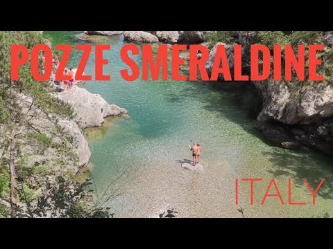 Le pozze smeraldine, Tramonti di sopra, Italy