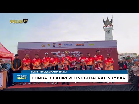 POLDA SUMATERA BARAT POLICE WOMEN RUN 2025 DI BUKITTINGGI
