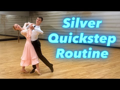 Silver Quickstep Routine with Figure Names & Timing by Roma & Marta