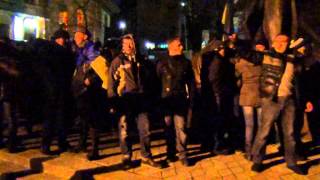 preview picture of video 'Нічне життя Євромайдану в Бережанах'