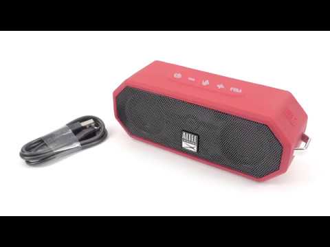 Using the IMW449 Jacket H20 4 Bluetooth Speaker - Part 1 Charging and Buttons