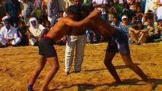 Wrestling competition at Pushkar 