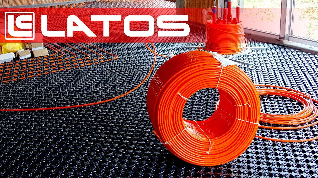 Jak ułożyć ogrzewanie podłogowe w domu. System Rehau rautherms na płycie varionova.