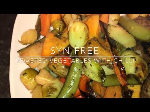 Roasted Vegetables, slimming world friendly. SYN FREE