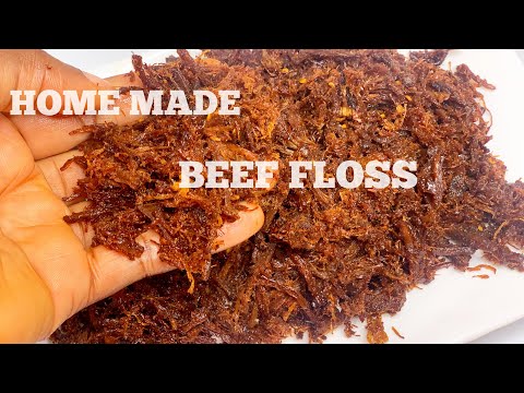 HOW TO MAKE BEEF FLOSS | DAMBU NAMA RECIPE | VLOGTOBER DAY 29