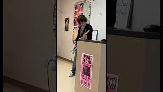 Old Age - Nirvana (Cover) in my English 11 class #nirvana #guitar #cover