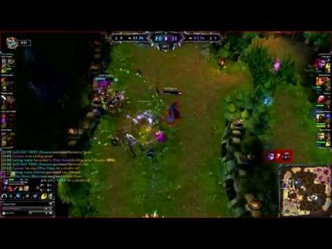 1v2 ft. Maokai - Vayne Triple Kill