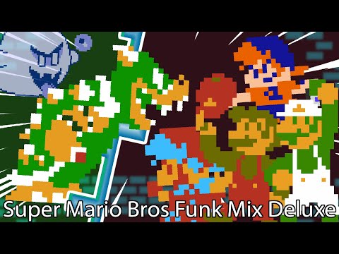 Friday Night Funkin' SMB. Funk Mix DX | Hard Difficulty [FNF MARIO MOD] + SECRETS & EXTRAS!