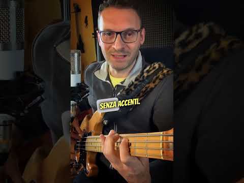 Esercizi con il metronomo #imparailbasso #lezionidibasso