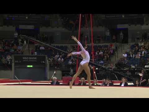 Amelie Morgan - Floor - Women's Apparatus Finals - 2019 British Gymnastics Championships