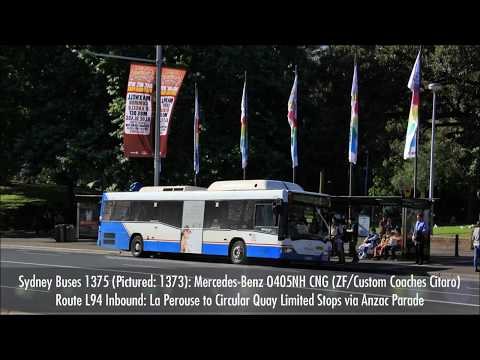 Sydney Buses 1375: Mercedes-Benz O405NH CNG (ZF/Custom Coaches "Citaro")