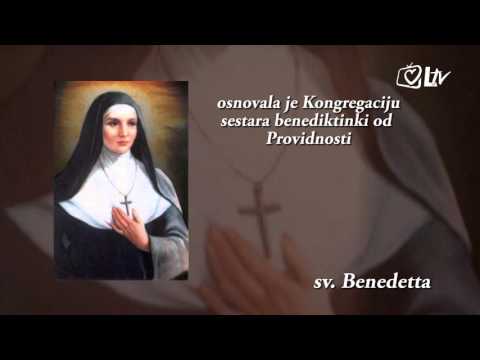 Katolički kalendar 21.3.2016. - Sveta Benedetta Cambiagio Frassinello