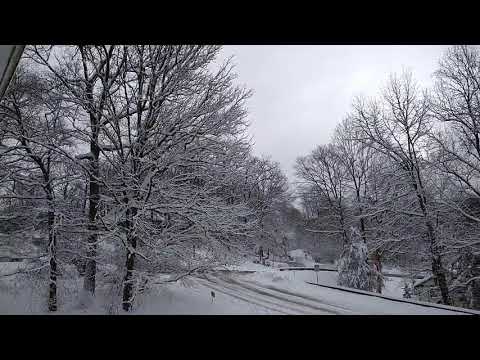 Live after Snowstorm, Hershey, Pennsylvania, USA, February 2, 2021