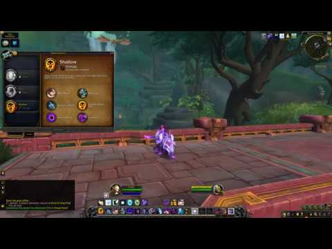 WoW BfA Alpha: Shadow Priest Talent Tree