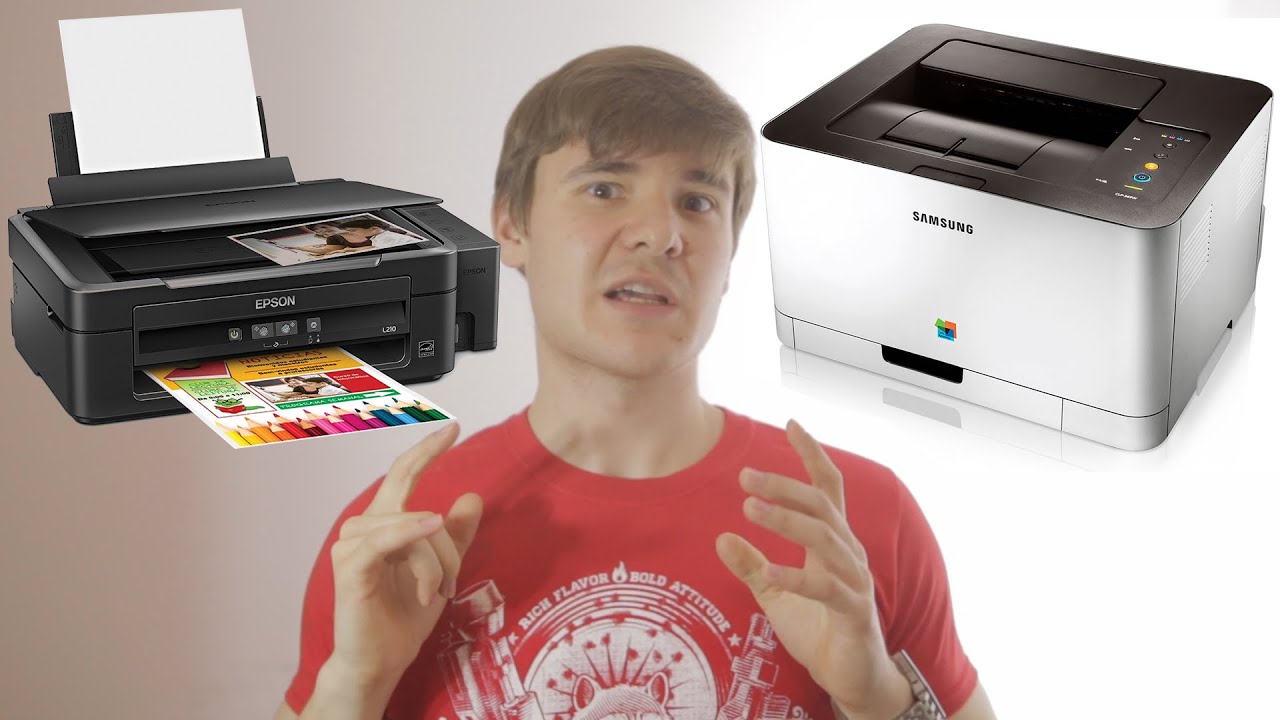 Impresoras láser vs Impresoras de tinta - VTechnoun