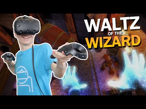 BE A WIZARD IN VIRTUAL REALITY! | Waltz of the Wizard (HTC Vive Gameplay) - YouTube