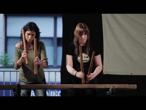 30. Txalaparta Festa (Hernani) - Hernaniko Txalaparta Eskola: Marina Otxoteko eta Gema Ines