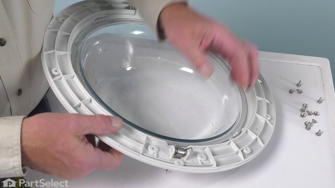 Replacing your Maytag Washer Door Glass Holder Replacing your Maytag Washer Door Glass Holder