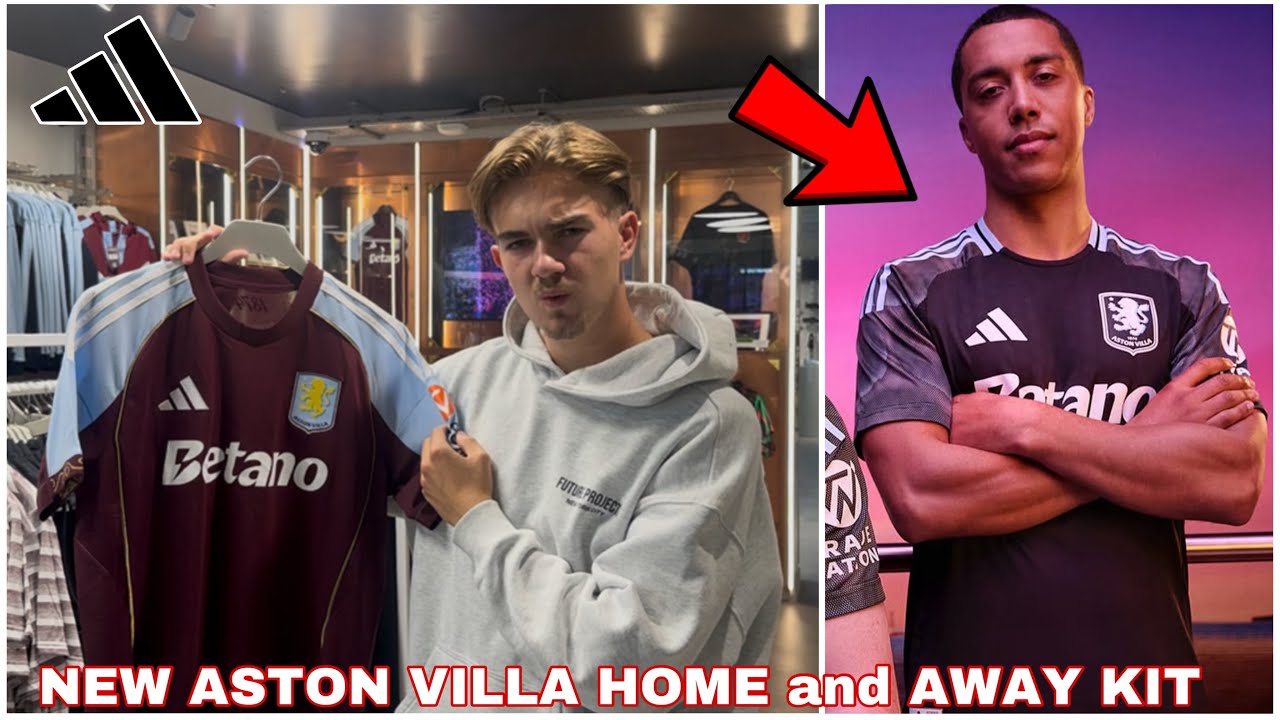 Aston Villa 25/26 HOME & AWAY Kit Review!