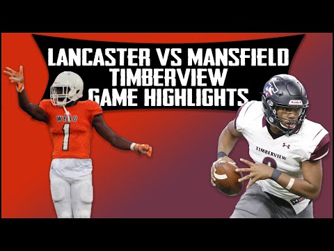 Lancaster VS Mansfield Timberview - Week 9 Game of the Week
