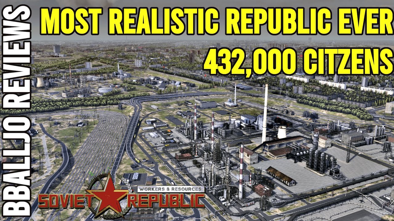 Is This City Pure Inspiration? | bballjo Reviews Workers and Resources: Soviet Republic