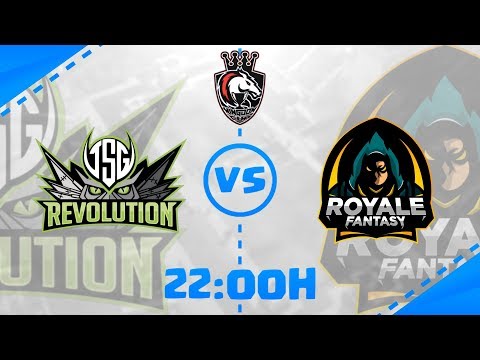 🔴 DIRECTO SEMIFINAL KINGDOM CUP| TSG REVOLUTION vs ROYALE FANTASY | CLASH ROYALE con angelrc53