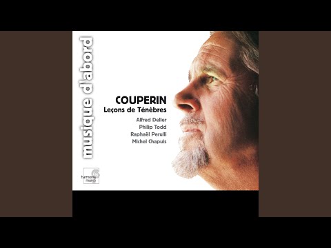 Première Leçon, à une voix: "Incipit Lamentatio Hieremiae prophetae"