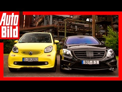 Brabus: Smart fortwo vs. Mercedes Rocket 900 (2016)