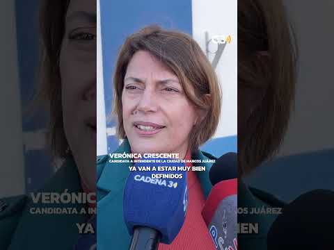 🗳️ ELECCIONES EN MARCOS JUÁREZ: ¿QUÉ DIJERON VERÓNICA CRESCENTE Y GERARDO PASQUALI TRAS VOTAR?
