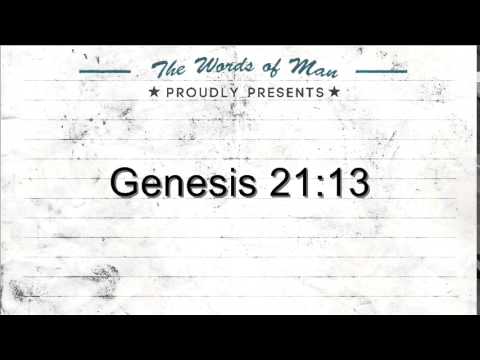 The Holy Bible: Genesis 21:13