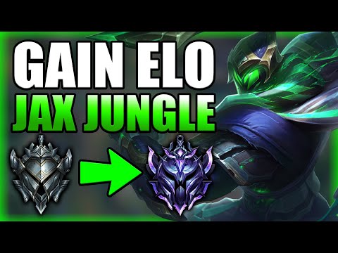 HOW TO PLAY JAX JUNGLE & GAIN ELO FOR BEGINNERS! - Best Build/Runes Guide - League of Legends