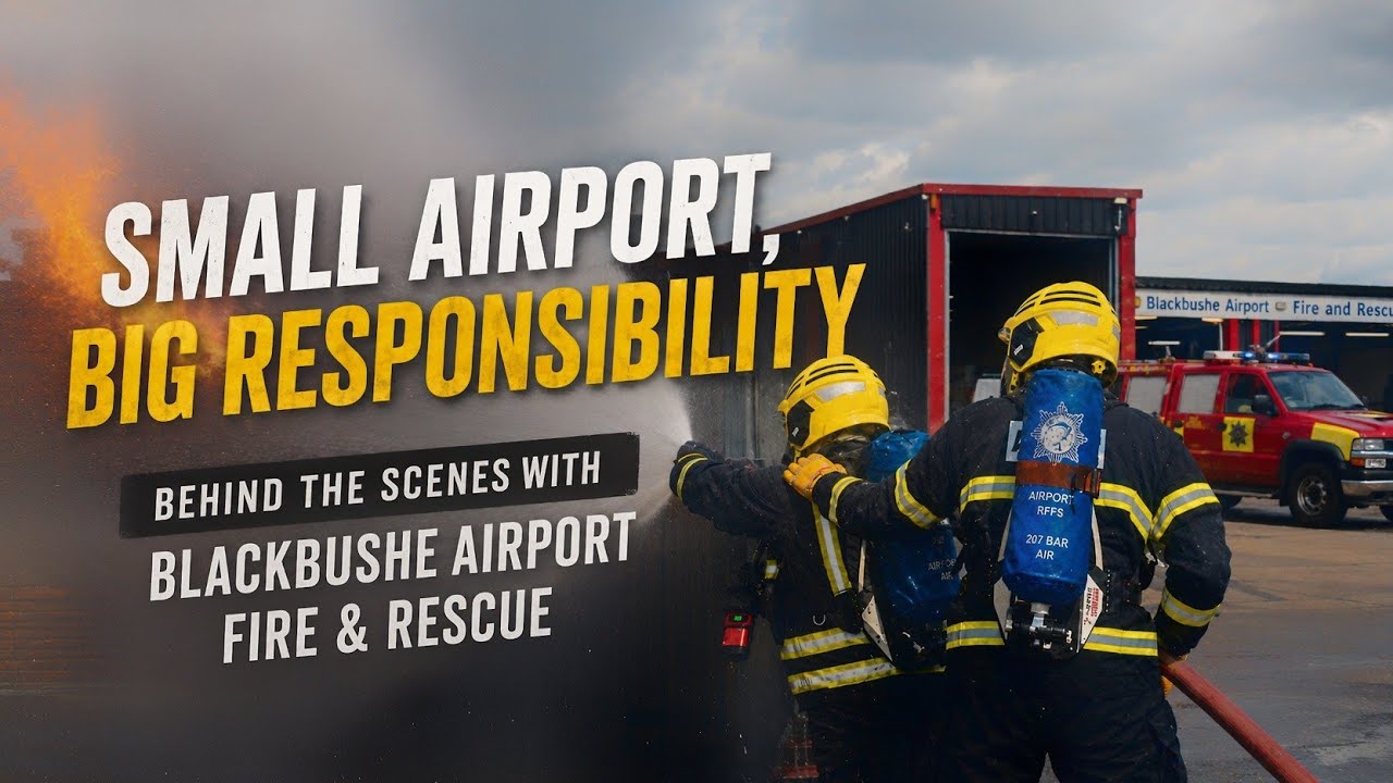 Small Airport, Big Responsibility | Behind The Scenes With Blackbushe Airport Fire & Rescue