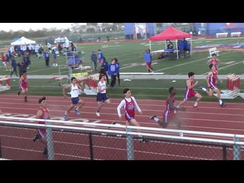 FSB 100m vs Newport Harbor on 3-20-19