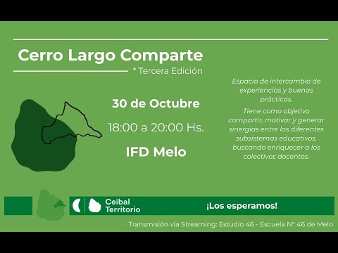 Cerro Largo Comparte 2025 – Tercera Edición desde el IFD Melo (Transmisión Estudio 46)