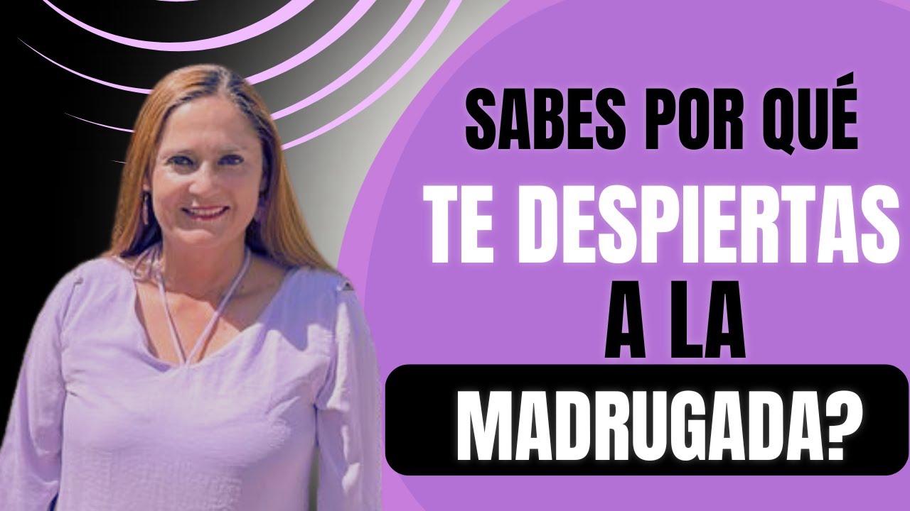 Sabes por qué te despiertas a la madrugada?😭