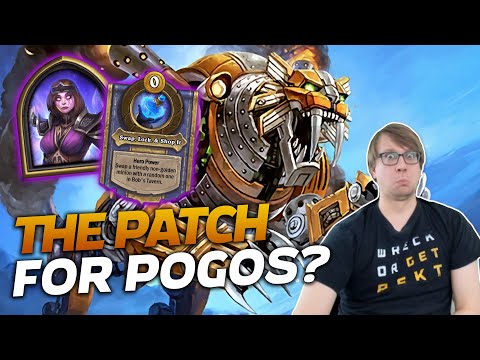 NEW HERO! Is This The Patch of Pogos? | Hearthstone Battlegrounds | Savjz