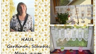 preview picture of video 'HAUL - Juni 2014 - Schuhe, Gardinen, Gläser u.v.m.'